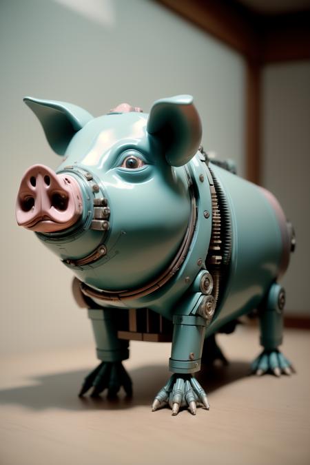 03066-6-mechanical pig, photograph, Enthralling 1960'S Blackbird, surreal, Mughal indoors, Hazy conditions, tilt shift, Masterpiece, Pro.png